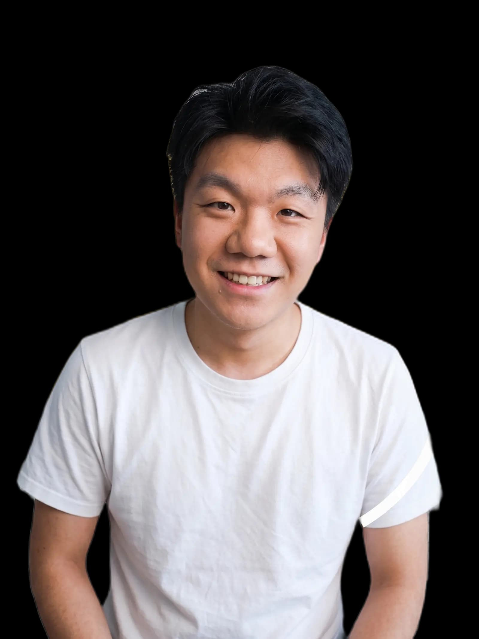 Portrait of Caleb Merridan smiling