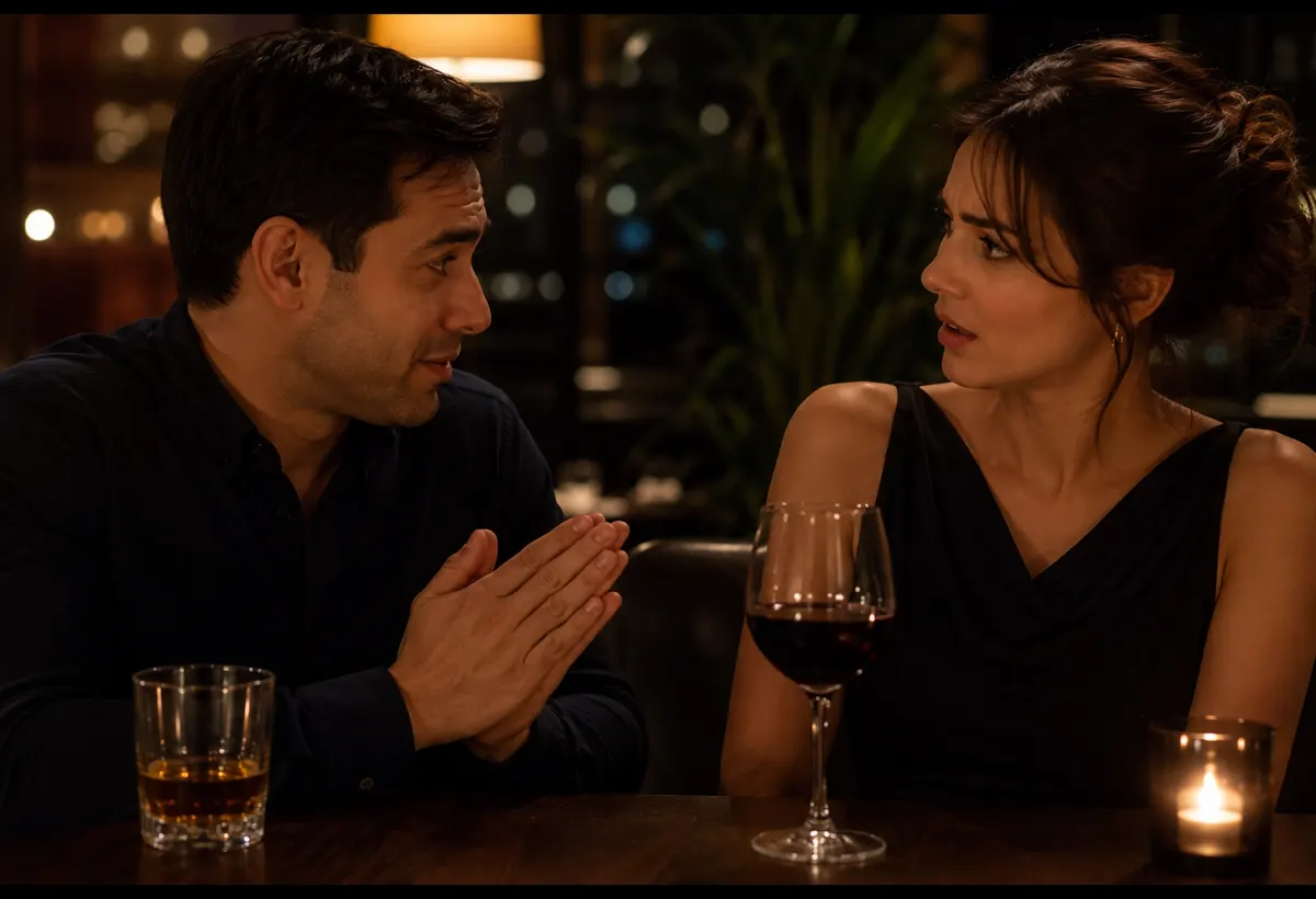 Two date-night cards on a table