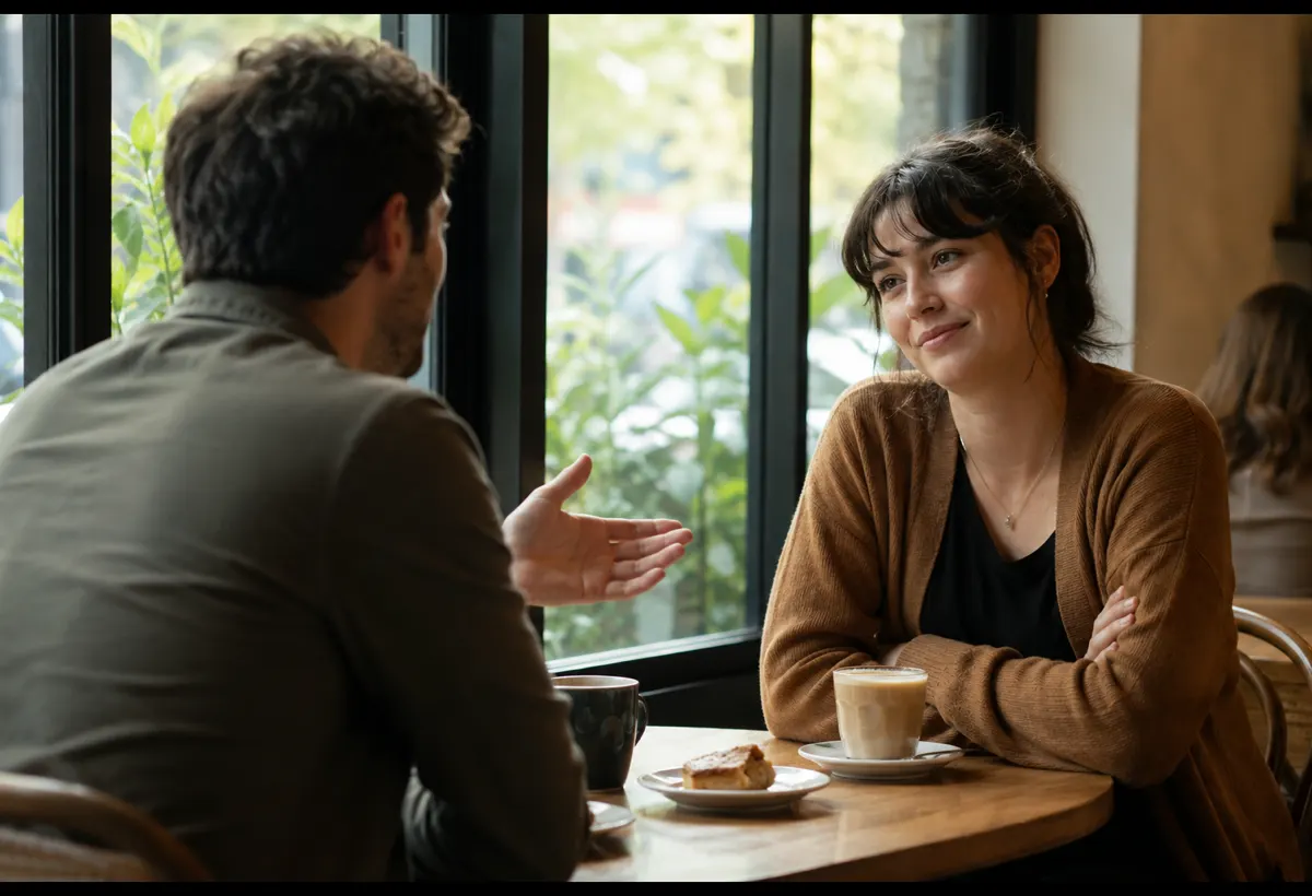 Relationship guide pages on a table