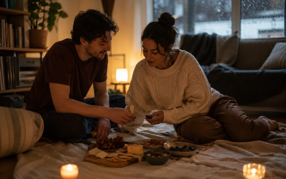 Picnic on the floor option image