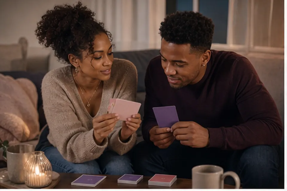 A branching relationship scenario game